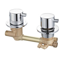 Zn alloy hand konb brass body  thermostatic bath shower mixer